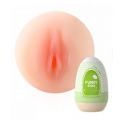 Funny Egg Masturbador Cyberskin Vipmix VERDE