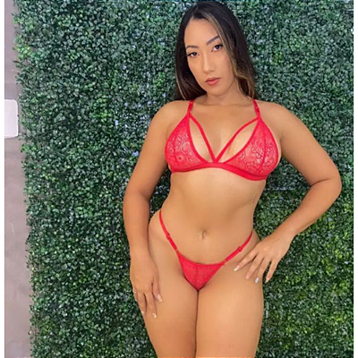 Conjunto Mirela em Renda TAMANHO UNICO