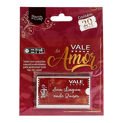 Jogo Para Casais Vales Do Amor Com 20 Cartas Diversão Ao Cubo