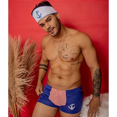 Fantasia Marinheiro com Chapéu