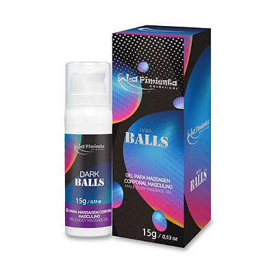 Dark Balls Gel para Massagem Masculino 15g Para o Escroto