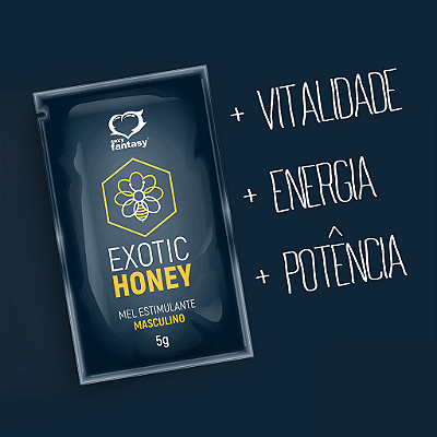 Exotic Honey Melzinho Estimulante Masculino Sachê 5g