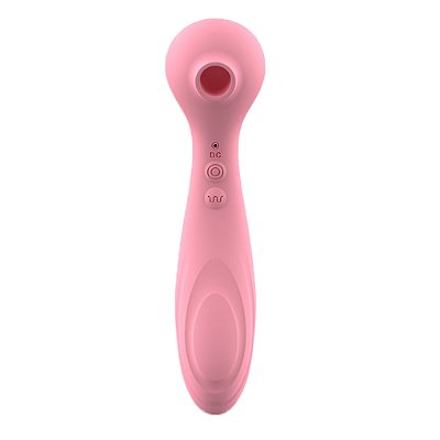 Vibrador com Sugador BEISHI - Recarregável - 10 Modos