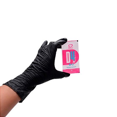 D4 Sachê de Lubrificante Beijável Sabor Chiclete com 5g