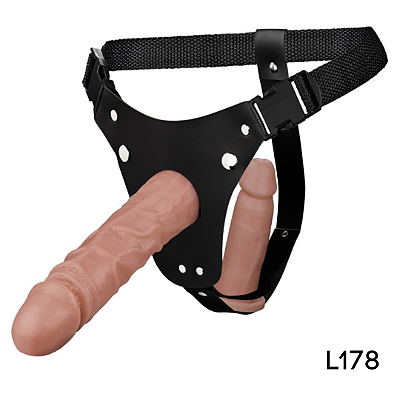 Cinta DP Invertida com 2 Proteses - 18cm e 14 cm