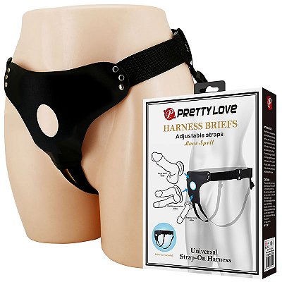 Cinta Peniana com Alça Dupla – HARNESS BRIEFS LOVE SPELL