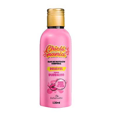Chiclé Mania Óleo Corporal Beijável 120Ml Sofisticatto