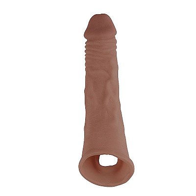 Capa Peniana Texturada em Cyberskin com Abertura para Escroto 17,0 X 3,0cm