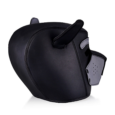 Capuz com Focinho Removível – SEX COSPLAY NEOPRENE PUPPY HOOD