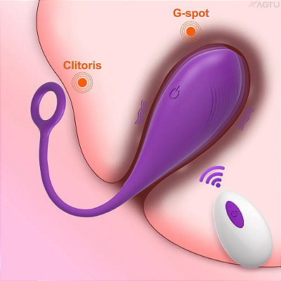 Vibrador Bullet com Controle Remoto Recarregável