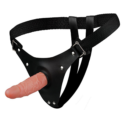 Cinta Peniana com Prótese 11 x 3,3cm ACOPLADA - CREME