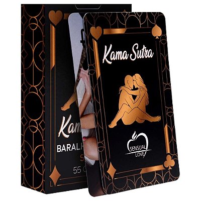 Baralho Hetero Kama Sutra Erótico Soft 55 Cartas Copag