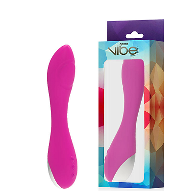 Vibrador Recarregável BATIDINHAS Ponto G. Possui 10 Modos de Vibração e 3 Modos de Pulsação – GOOD VIBE TOYS