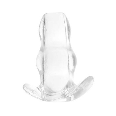 Plug Anal 14,9 cm com Diâmetro Escalonado com Túnel Vazado TAMANHO GG