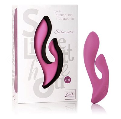 Vibrador Ponto G e de Clítoris Com 10 Modos de Vibração - Silhouette S16