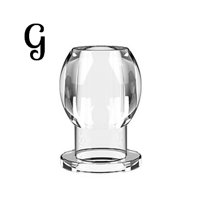 Plug Anal 7,5×5,5×5 cm com Túnel Interno Vazado