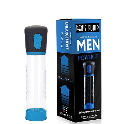 Bomba Peniana com Sucção Automática A PILHA – PENIS PUMP POWERUP