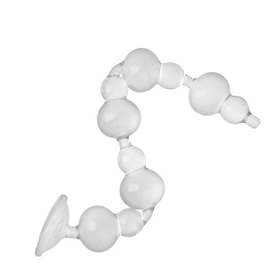 Plug Anal 36 cm com Diâmetro Escalonado e Ventosa SILICONE