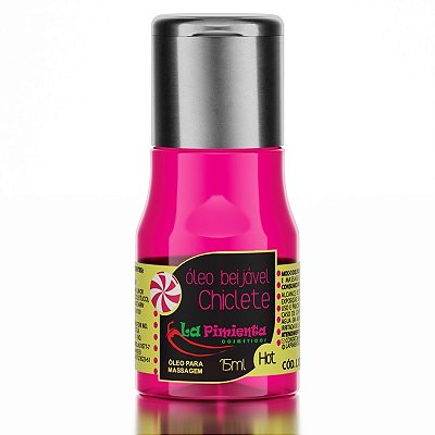 Óleo Beijável Hot de Chiclete 15ml La Pimienta