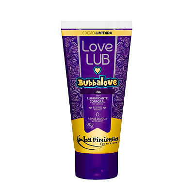 Lubrificante BubbaLove Uva Beijável 60g