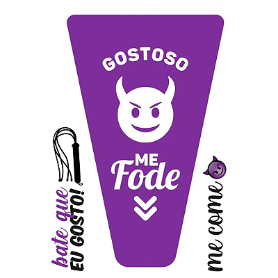 Gostoso Tatuagem Temporária 10 X 14cm Sedux