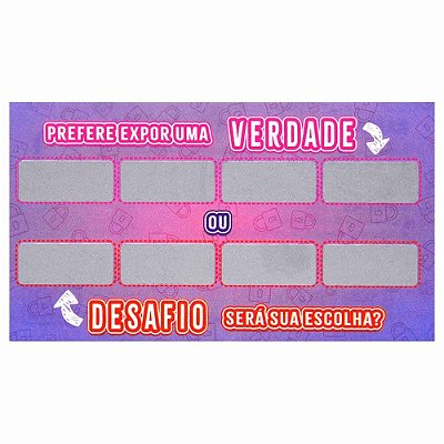 Raspadinha Verdade Desafio