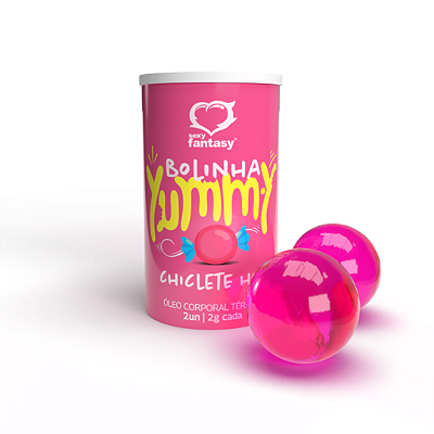 Bolinha Yummy Chiclete Com Função Hot