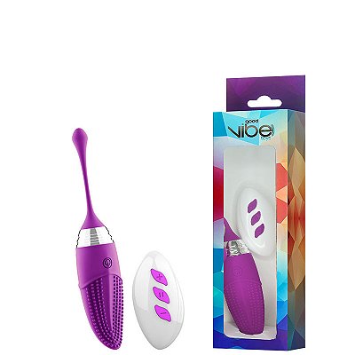 Bullet Recarregável Formato Língua com 12 Modos de Vibração e Controle Remoto – GOOD VIBE TOYS