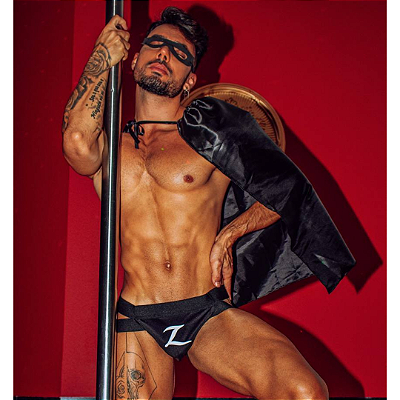 Jock Trap ZORRO (TAMANHO UNICO)