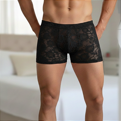 Cueca Masculina Em Renda VERMELHA (TAMANHO M)