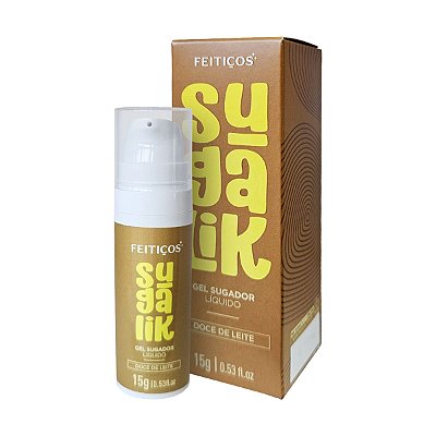 SugaLik - Gel Sugador Liquido - Sabor Doce de Leite 15g