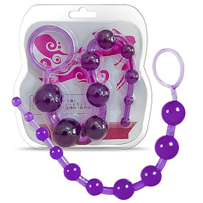 Cordão Tailandês com Bolinhas de Tamanhos Variados e Alça