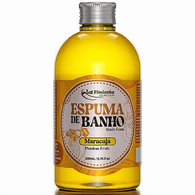 Espuma de Banho Bath Foam 200ml Maracuja La Pimenta