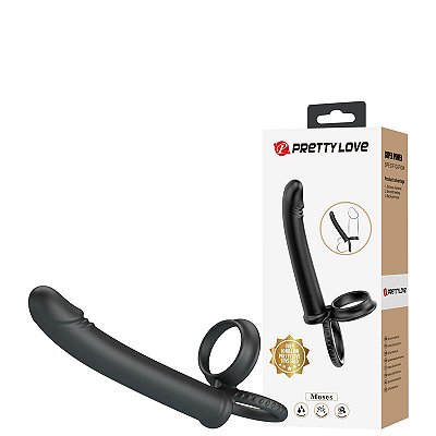 Anel Companheiro com Anel Duplo 19x2,2cm – PRETTY LOVE MOSES