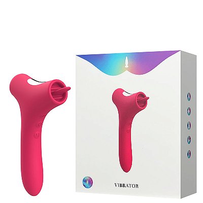 Vibrador Recarregável Multi Função com Ondas de Pressão e Língua Estimuladora – MULTIVIBRATOR