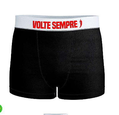Cueca Sexy Volte Sempre TAMANHO M / Preta