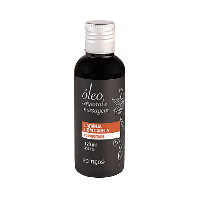 Oleo Corporal e Massagem Laranja com Canela 120ml (NÃO É BEIJÁVEL)