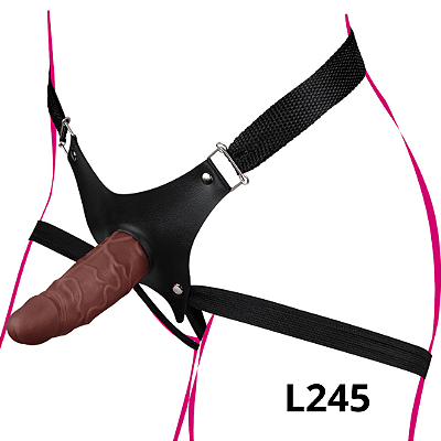 Cinta c/ Protese de 11 x 3,3cm - Chocolate - Removivel