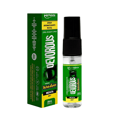 Dessensibilizante Oral DEVOROUS Bubbalove Menta 20ml (Garganta Profunda)