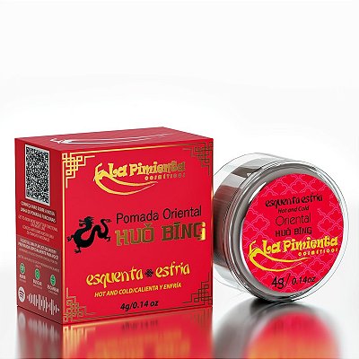 Pomada HUO BING 4g (ESQUENTA + ESFRIA)