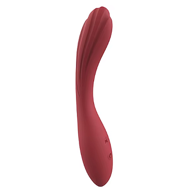 Vibrador Dobrável Texturizado com 12 Modos de Vibração