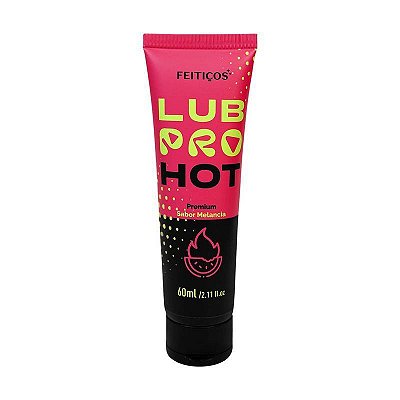 LubPro Hot - Sabor Melancia - Gel Lubrificante Premium - 60ml