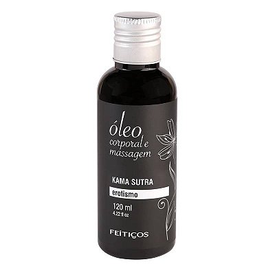 Oleo Corporal e Massagem Kama Sutra Erotismo 120ml (NÃO É BEIJÁVEL)