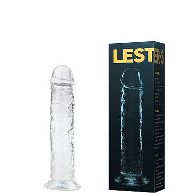 Protése Translúcida 17,5x3,5cm com Ventosa