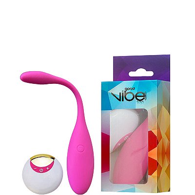 Vibrador Bullet com Calda e Controle Remoto - Recarregável