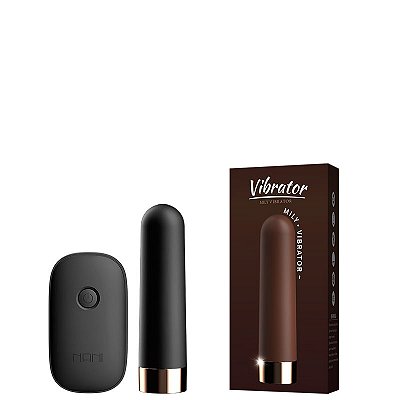 Vibrador Cápsula Aveludada Recarregável com Controle Remoto – MILY VIBRATOR