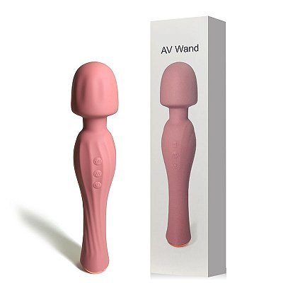 Vibrador Varinha Recarregável com 20 Modos de Vibração – AV WAND