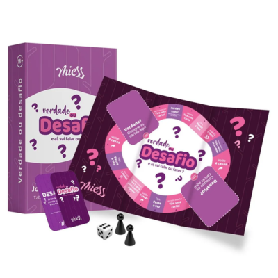 Jogo De Tabuleiro Verdade ou Desafio para Casais