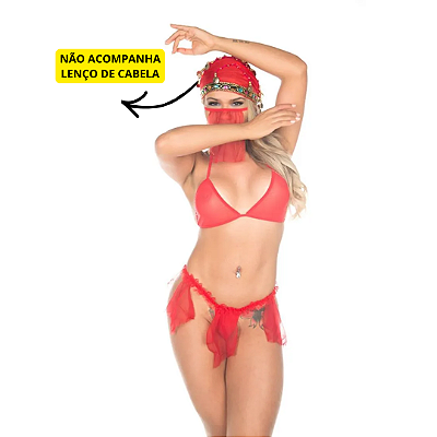 Mini Fantasia Odalisca - TAMANHO ÚNICO