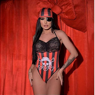 Fantasia Sensual Pirata Sexy - TAMANHO ÚNICO